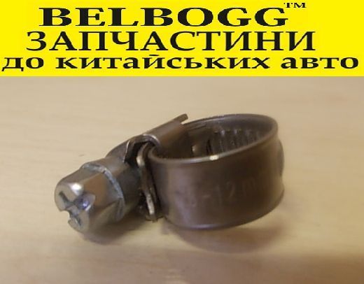Хомут оцинкованный 8-12 8-12 фото