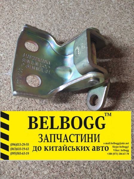 Петля двери передняя левая 4D20 Bogdan Богдан 2251 2351 6106100 фото