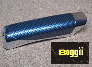 Накладка рычага стояночного тормоза ЧОРНАЯ (плетение) Тюнинг BOGGII36738 фото