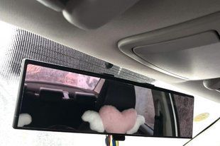 Зеркало салона заднего вида широкоугольное универсальное "Панорама" 31cm*7cm BOGGII9221098 фото