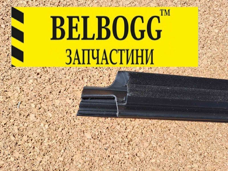 Молдинг скла дверей передніх правих зовнішній Lifan Solano 620 Лифан 620 Ліфан Солано B6107212 фото