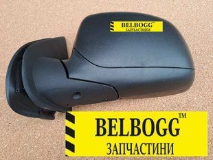 Зеркало заднего вида наружное левое водительское черное Bogdan Богдан 2251 2351 В-8202100 фото