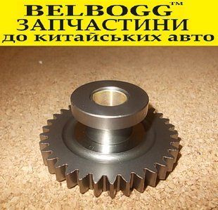 Шестерня КПП заднего хода 34" Geely SL Джили СЛ Джилі СЛ 3170108201-01.3 фото