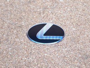 Емблема керма тюнінг Lexus RX 300 350 Лексус РХ 300 350  55Х35 фото