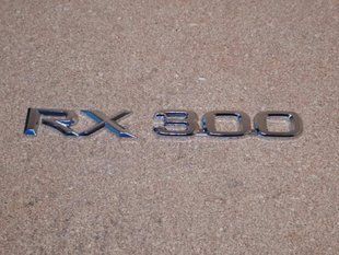 Емблема напис тюнінг Lexus RX 300 Лексус Р Ікс РХ 300 Lexus RX 300 фото