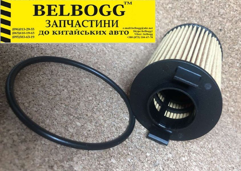 Фільтр масляннй (вставка) 1,6 л Chery Tiggo 3 Чери Тигго Тиго 3 Чері Тіго Тігго 3 E4G16-1012040 фото