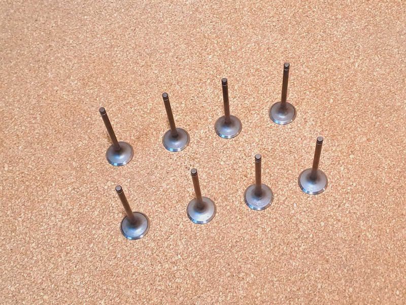 Клапана впускні (комплект) (8 штук) SMA Maple C51, C52, C81, R80 СМА Мапл С51, С52, С81 Р80 SMA1007012AA фото