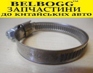 Хомут оцинкованный 30-45 30-45 фото